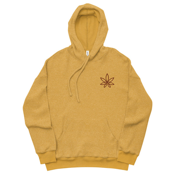 Unisex Sueded Fleece Hoodie